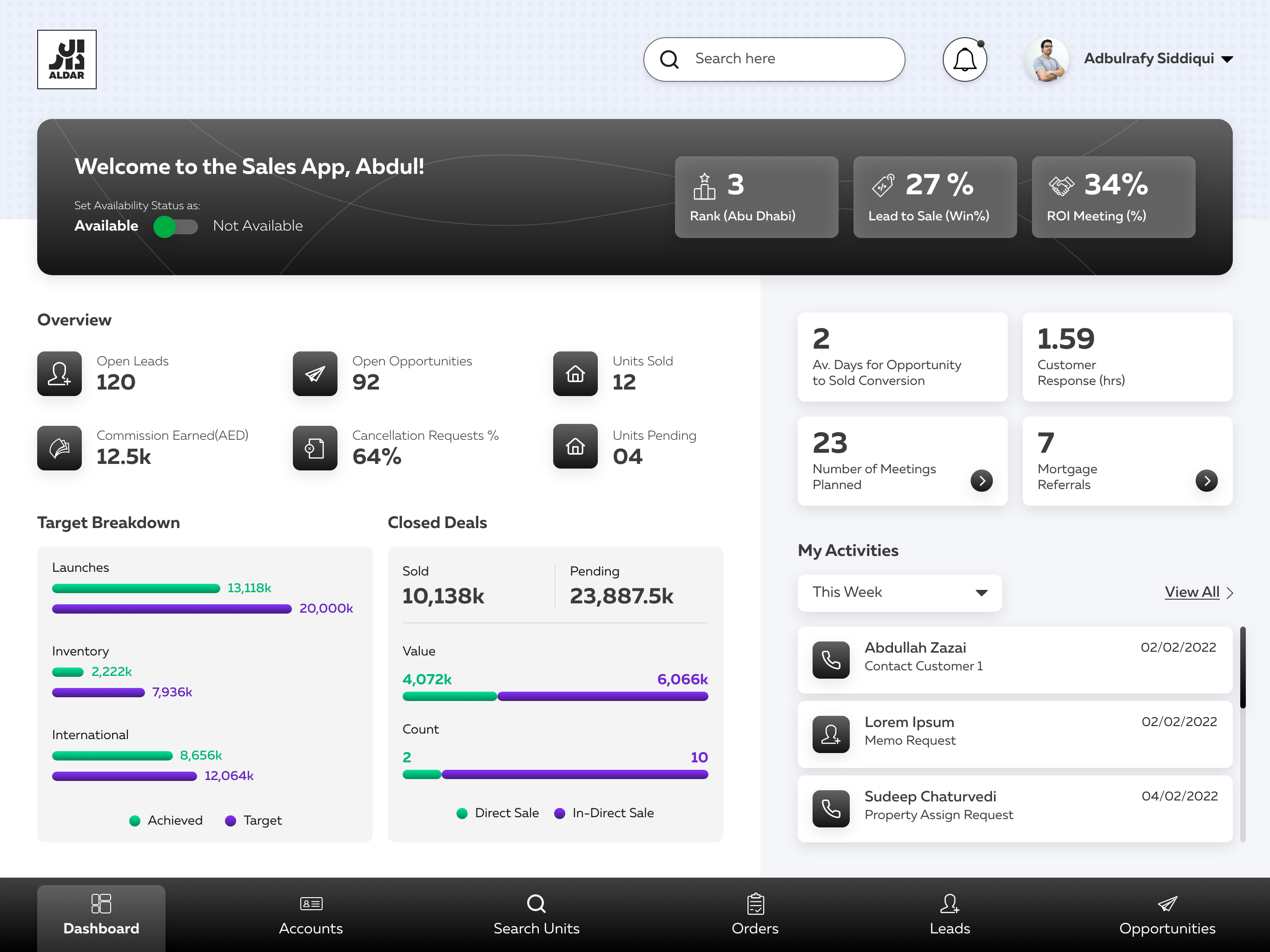 Real-Estate Sales Portal preview